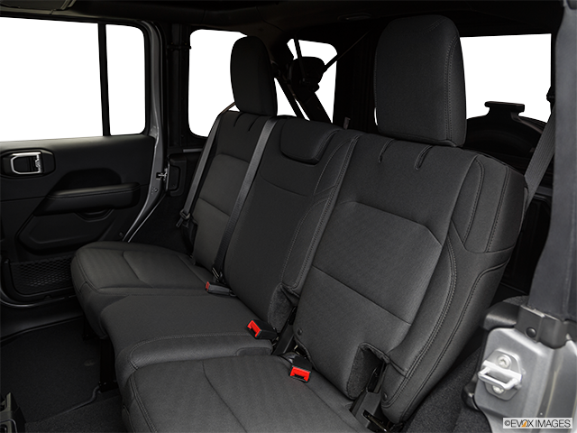 2022 Jeep Wrangler Unlimited | Rear seats from Drivers Side