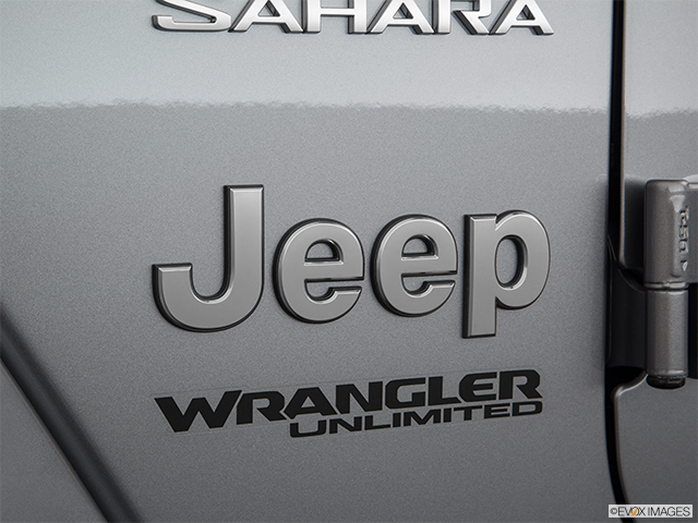 2023 Jeep Wrangler Unlimited | Rear manufacturer badge/emblem