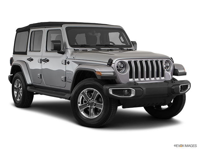 2023 Jeep Wrangler Unlimited | Front passenger 3/4 w/ wheels turned