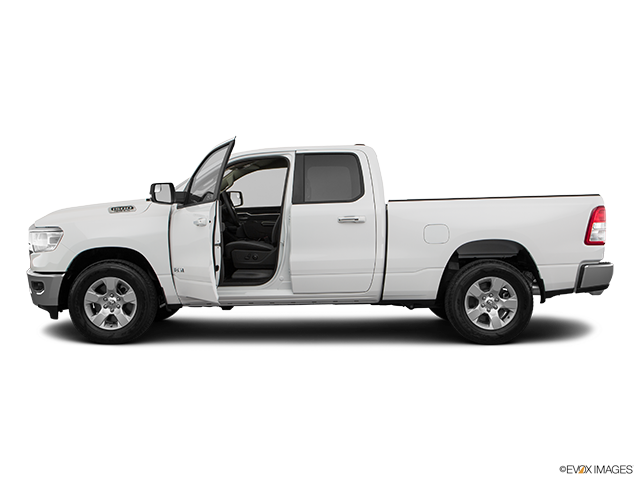 2024 Ram 1500 | Driver's side profile with drivers side door open
