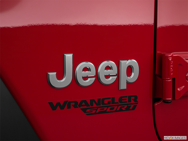 2024 Jeep Wrangler 2-Door | Rear manufacturer badge/emblem