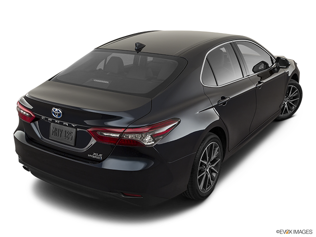 2022 Toyota Camry Hybrid | Rear 3/4 angle view
