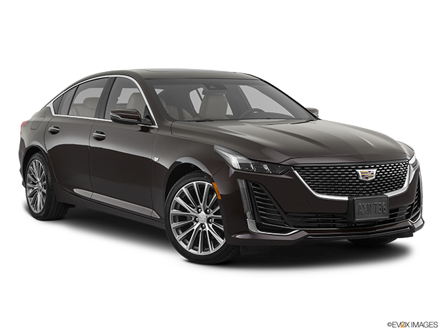 2023 Cadillac CT5 | Front passenger 3/4 w/ wheels turned