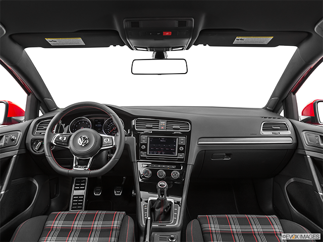 2023 Volkswagen Golf GTI | Centered wide dash shot