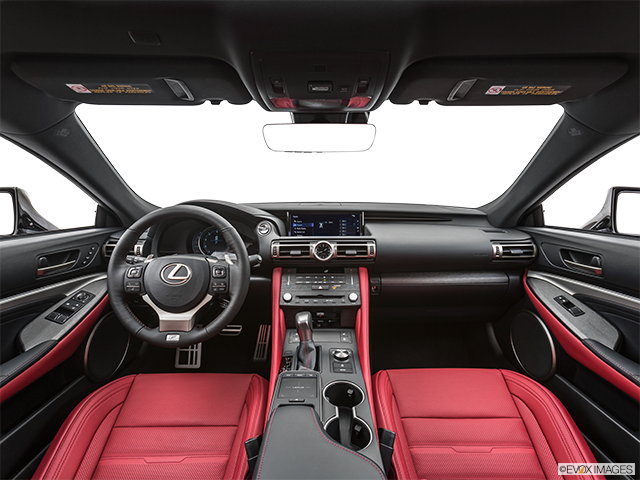 2022 Lexus RC 350 | Centered wide dash shot