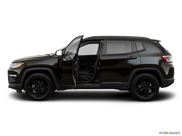 2024 Jeep Compass | Driver's side profile with drivers side door open