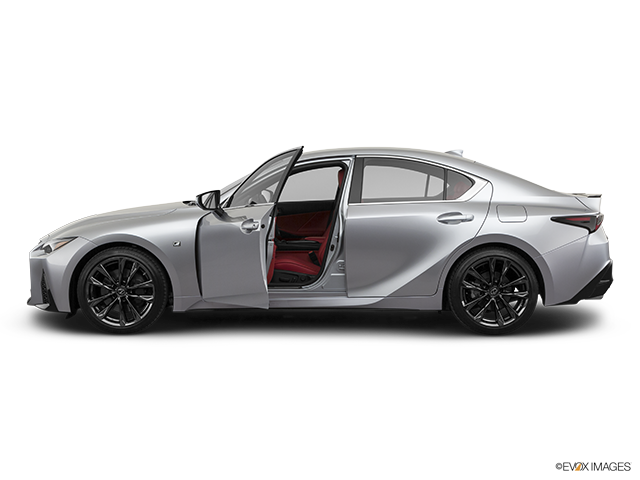 2022 Lexus IS 300 AWD | Driver's side profile with drivers side door open