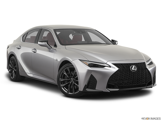 2022 Lexus IS 350 | Front passenger 3/4 w/ wheels turned
