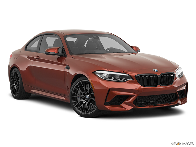 2024 BMW M2 Coupé | Front passenger 3/4 w/ wheels turned