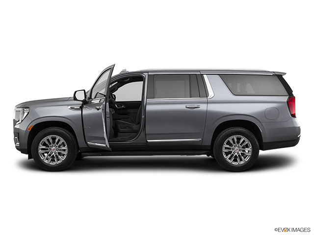 2022 GMC Yukon XL | Driver's side profile with drivers side door open