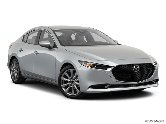 2023 Mazda MAZDA3 | Front passenger 3/4 w/ wheels turned