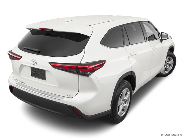 2022 Toyota Highlander | Rear 3/4 angle view