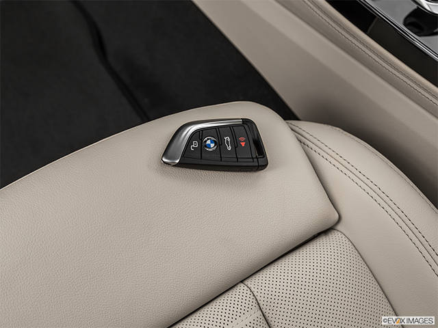 2024 BMW X4 M | Key fob on driver’s seat