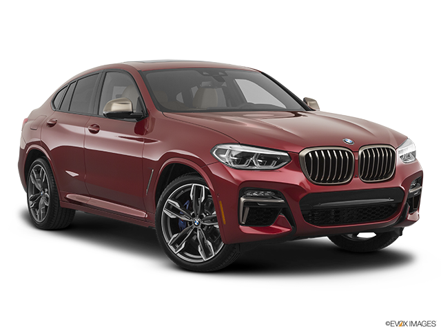 2024 BMW X4 M | Front passenger 3/4 w/ wheels turned