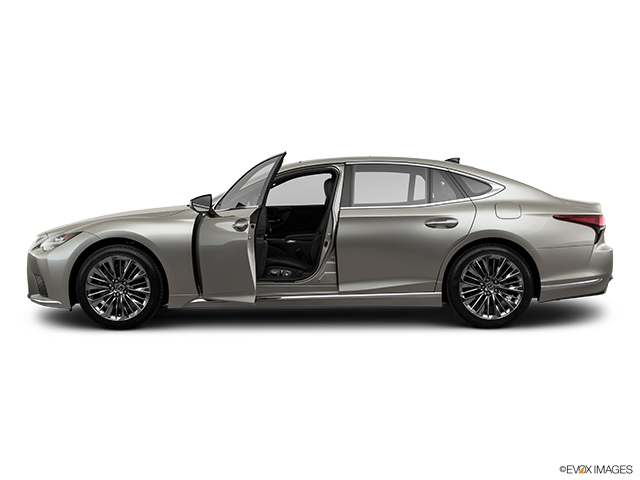 2022 Lexus LS 500 AWD | Driver's side profile with drivers side door open