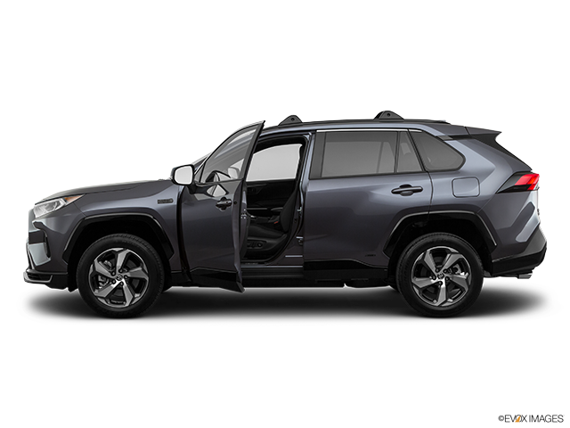 2023 Toyota RAV4 Prime | Driver's side profile with drivers side door open