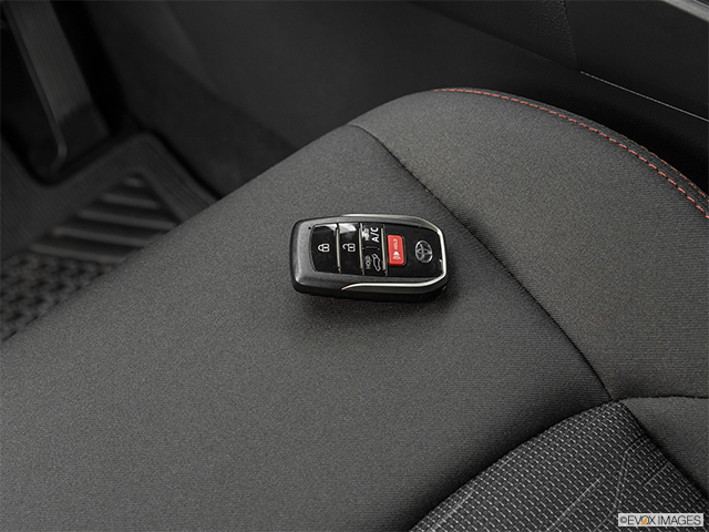 2023 Toyota RAV4 Prime | Key fob on driver’s seat