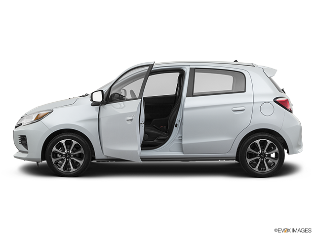 2023 Mitsubishi Mirage | Driver's side profile with drivers side door open