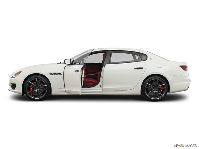2024 Maserati Quattroporte | Driver's side profile with drivers side door open