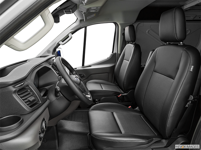 2022 Ford Transit Van | Front seats from Drivers Side