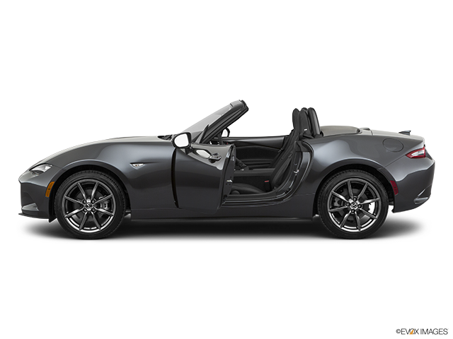 2023 Mazda MX-5 | Driver's side profile with drivers side door open