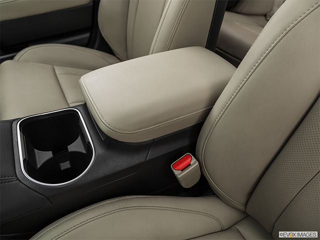 2024 Subaru Legacy | Front center console with closed lid, from driver’s side looking down