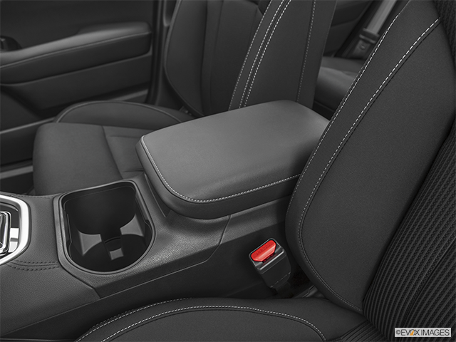 2023 Subaru Legacy | Front center console with closed lid, from driver’s side looking down
