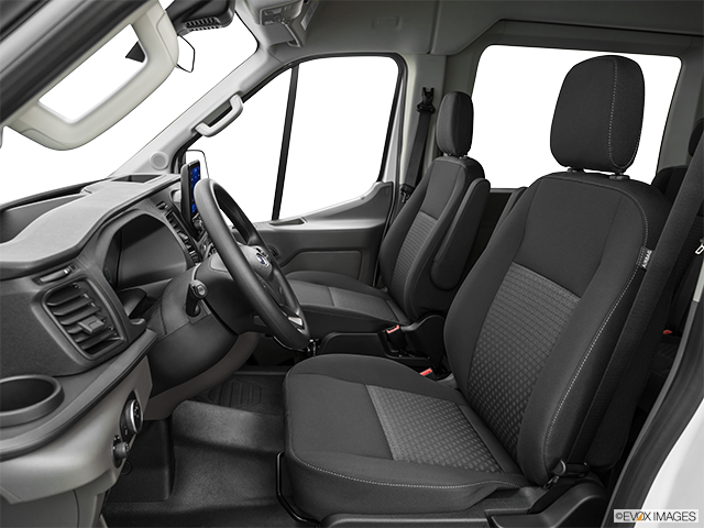 2022 Ford Transit Passenger Van | Front seats from Drivers Side