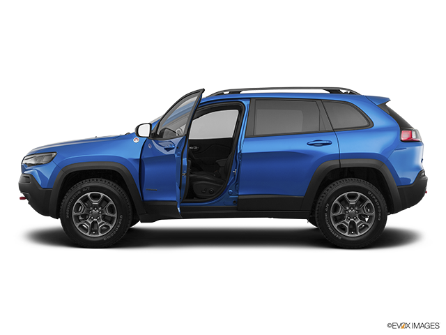 2023 Jeep Cherokee | Driver's side profile with drivers side door open