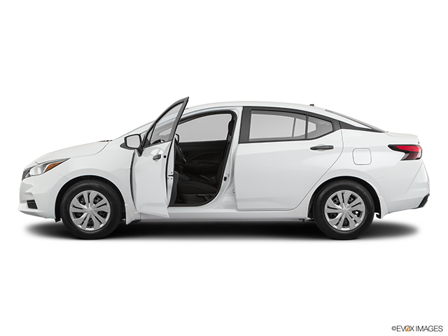 2022 Nissan Versa | Driver's side profile with drivers side door open