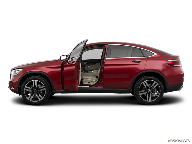 2022 Mercedes-Benz GLC Coupe | Driver's side profile with drivers side door open