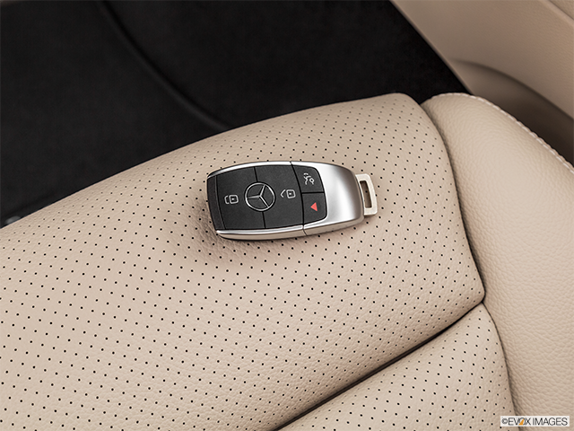 2022 Mercedes-Benz GLC Coupe | Key fob on driver’s seat