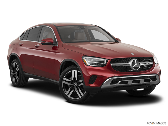 2022 Mercedes-Benz GLC Coupe | Front passenger 3/4 w/ wheels turned