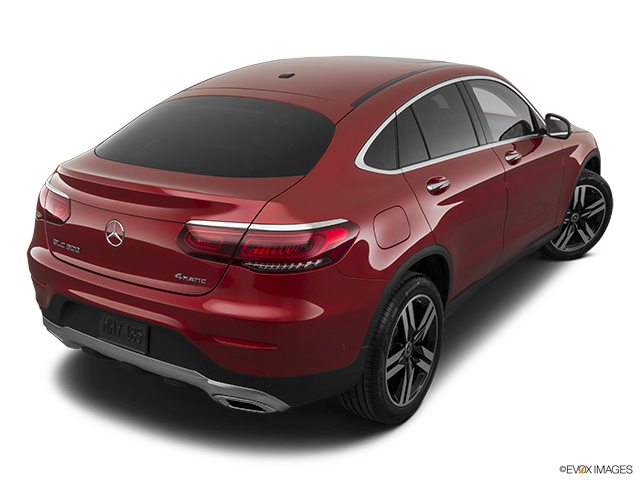 2022 Mercedes-Benz GLC Coupe | Rear 3/4 angle view