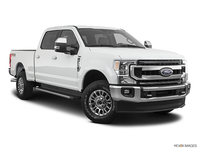 2022 Ford F-350 Super Duty | Front passenger 3/4 w/ wheels turned
