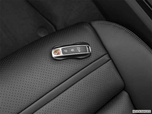 2023 Porsche Cayenne | Key fob on driver’s seat