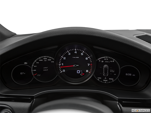 2023 Porsche Cayenne Coupé | Speedometer/tachometer