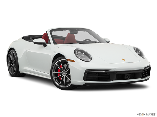 2021 Porsche 911 | Front passenger 3/4 w/ wheels turned