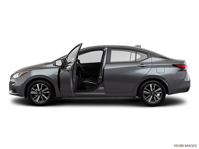 2023 Nissan Versa | Driver's side profile with drivers side door open
