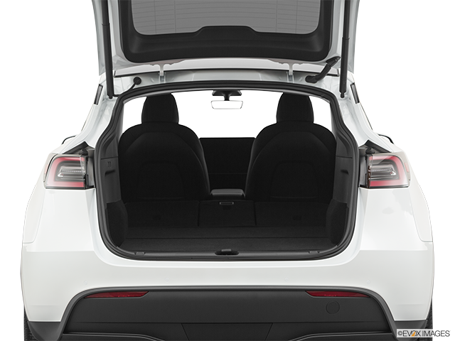 2024 Tesla Model Y | Hatchback & SUV rear angle