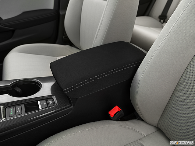 2022 Honda Civic Sedan | Front center console with closed lid, from driver’s side looking down