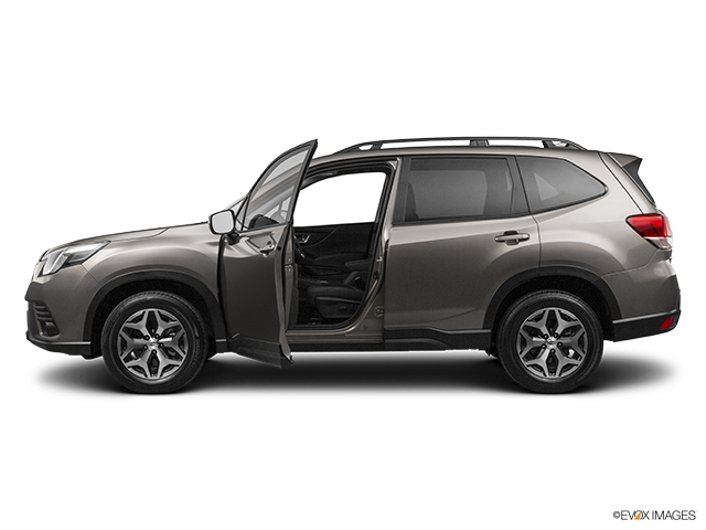 2023 Subaru Forester | Driver's side profile with drivers side door open