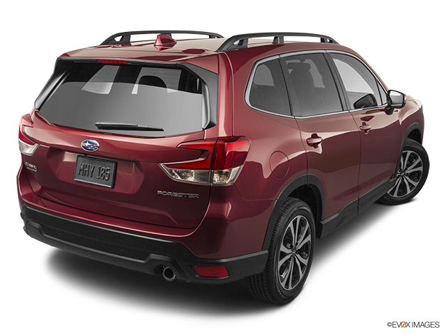2023 Subaru Forester | Rear 3/4 angle view