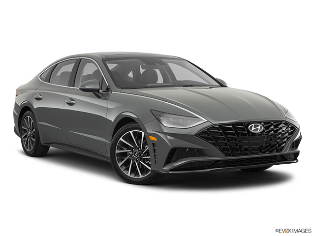 2022 Hyundai Sonata | Front passenger 3/4 w/ wheels turned