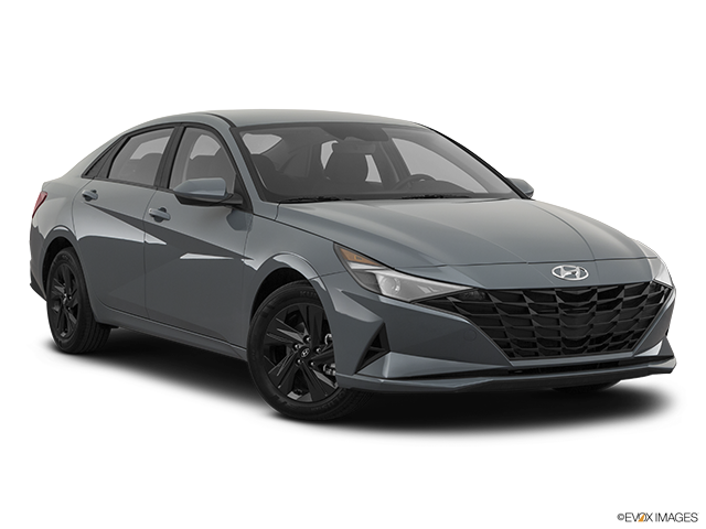 2022 Hyundai Elantra | Front passenger 3/4 w/ wheels turned