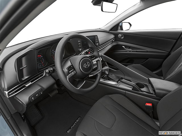 2022 Hyundai Elantra | Interior Hero (driver’s side)