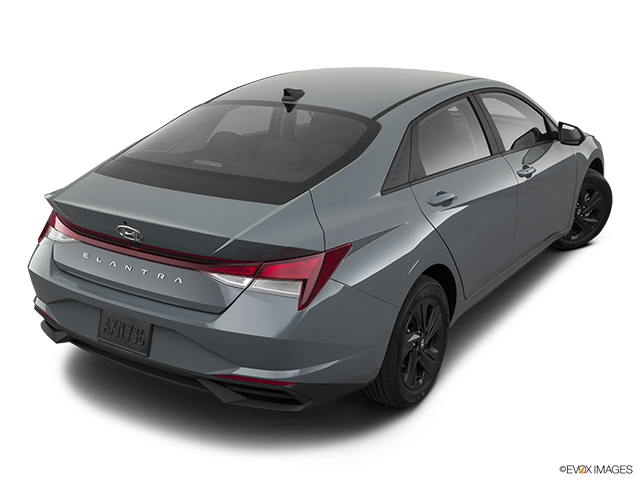 2022 Hyundai Elantra | Rear 3/4 angle view