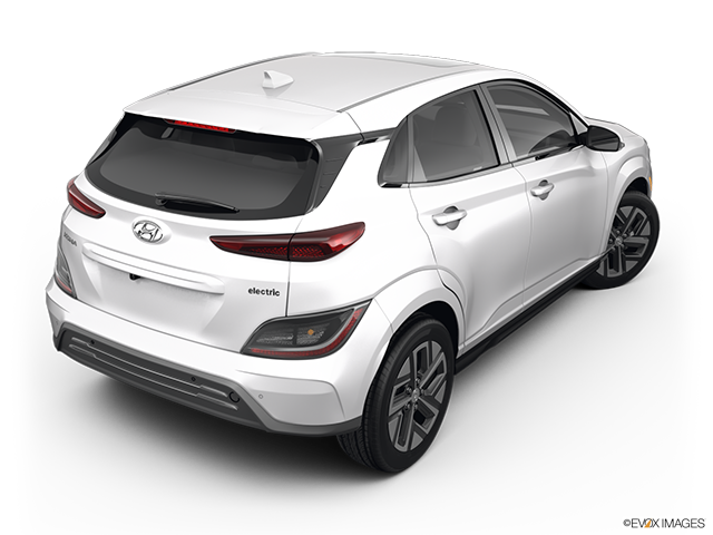 2022 Hyundai KONA electric | Rear 3/4 angle view