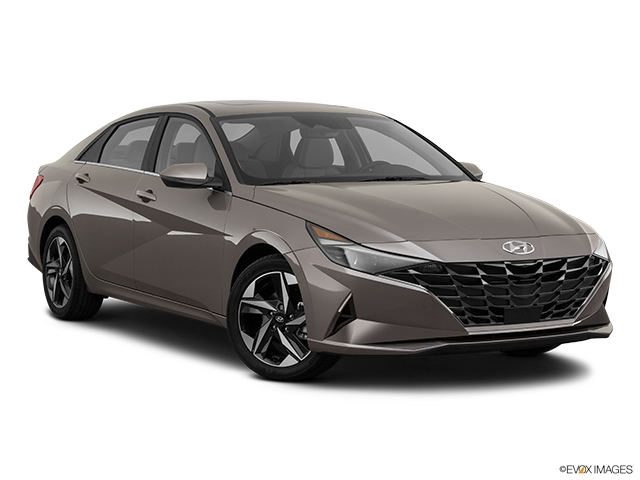 2022 Hyundai Elantra | Front passenger 3/4 w/ wheels turned