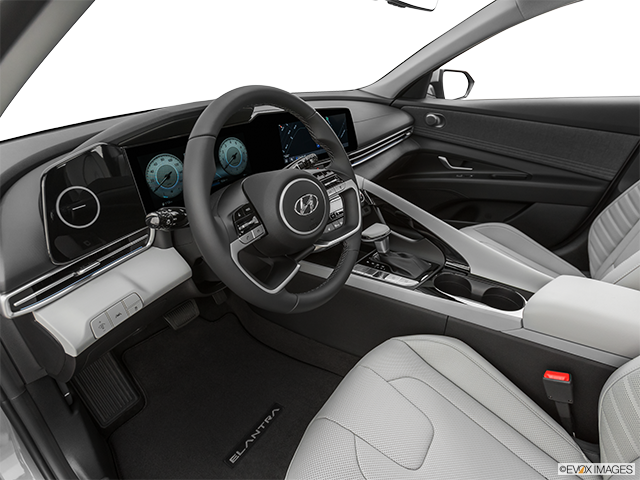 2022 Hyundai Elantra | Interior Hero (driver’s side)